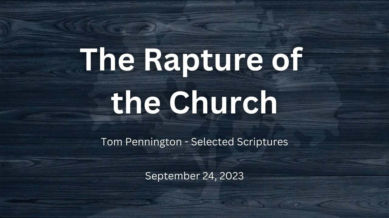 Rapture Of The Church